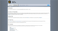 Desktop Screenshot of api.blip.fm